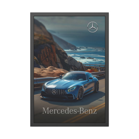 Mercedes-Benz as a piece of art (Framed Paper Posters)