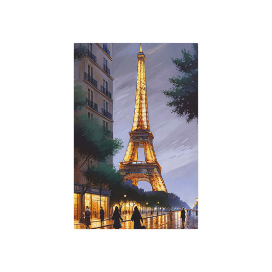 Parisian Twilight (Metal Art Sign)