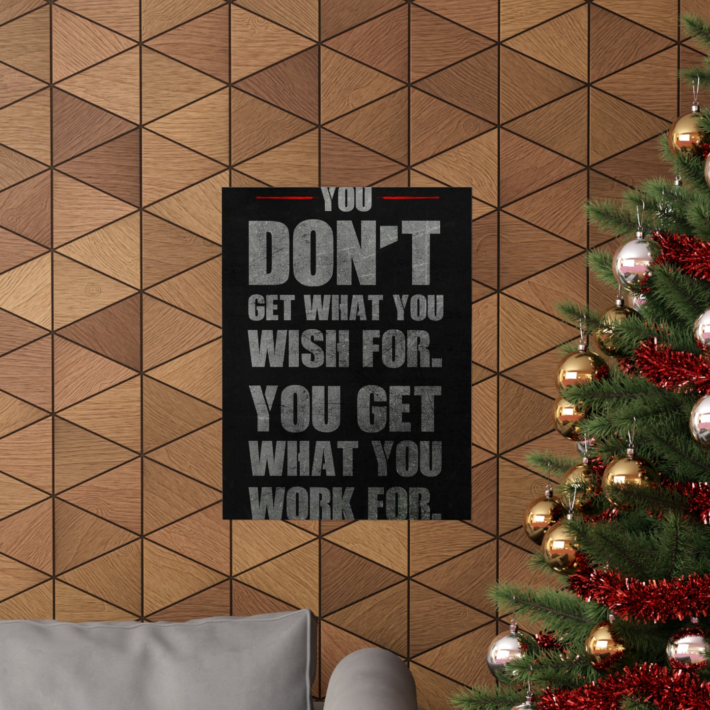 You Don't Get What You Wish For (Matte Vertical Posters)