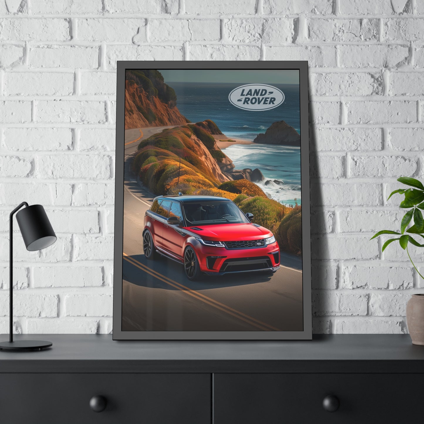 Land Rover Coastal Journey (Framed Paper Posters)