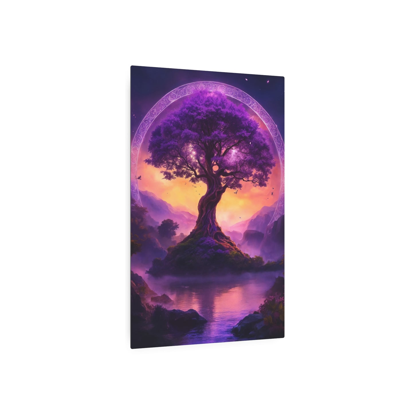 Enchanted Twilight Arbor (Metal Art Sign)