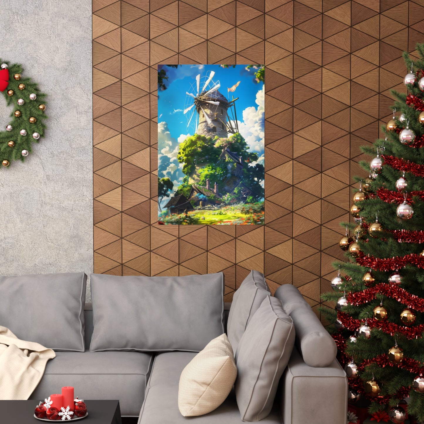 Enchanting Windmill (Matte Vertical Posters)