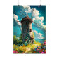 Rustic Windmill (Matte Vertical Posters)