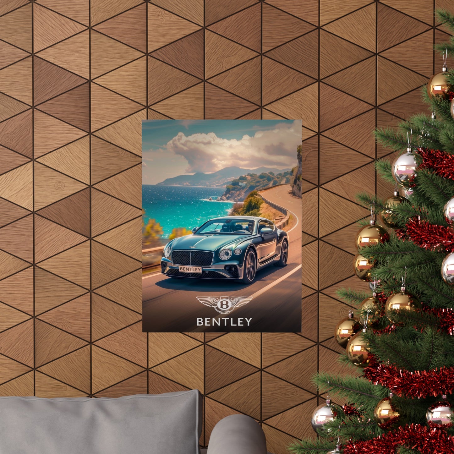 Bentley Coastal Cruise (Matte Vertical Posters)