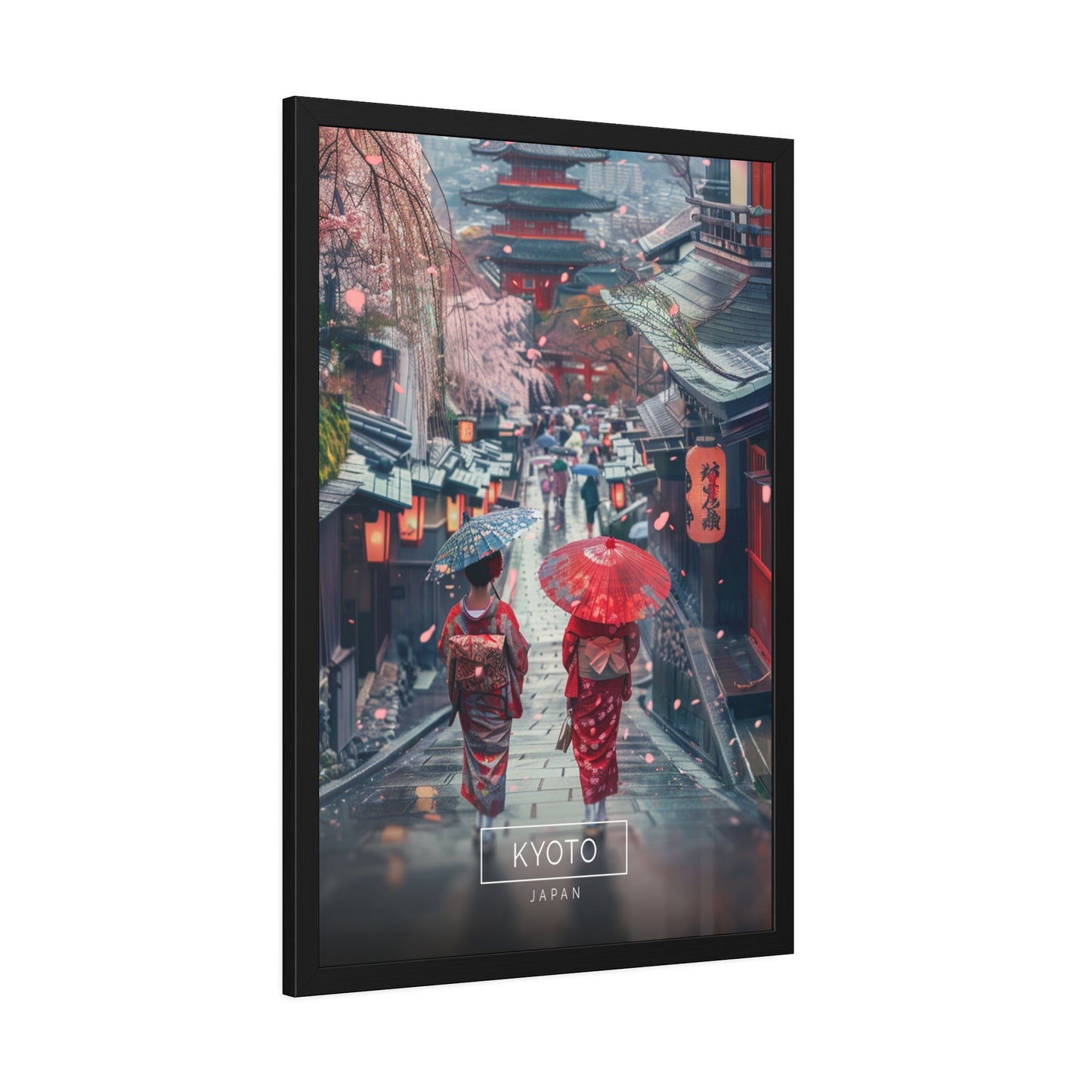 Kyoto Cherry Blossom (Framed Paper Posters)