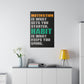 Motivation and Habit (Matte Canvas, Stretched)