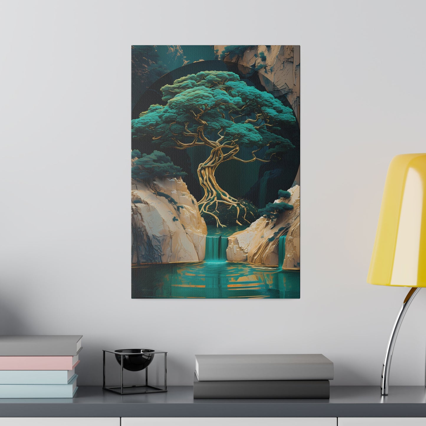 Mystical Arboreal Sanctuary (Matte Canvas, Stretched)