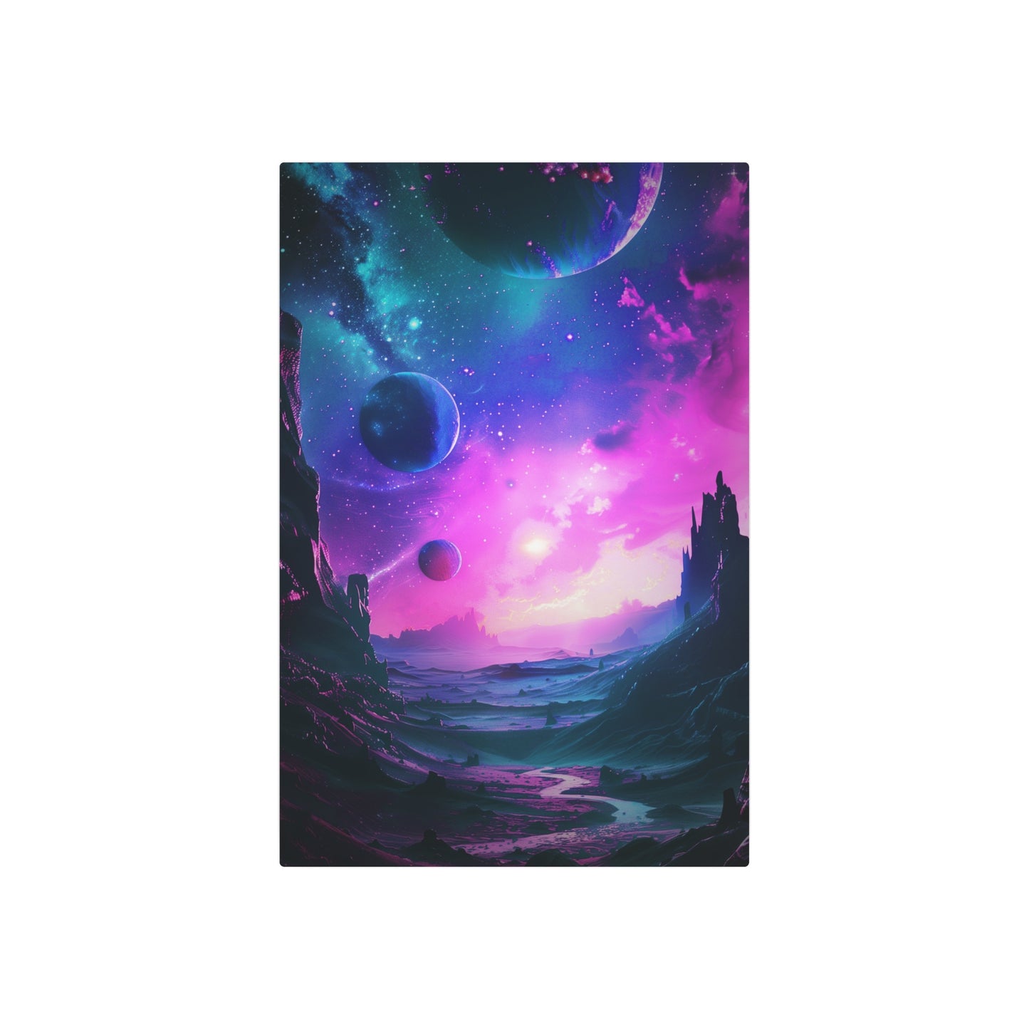 Celestial Dreamscape (Metal Art Sign)