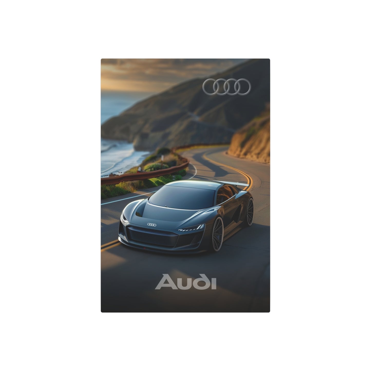 Audi Luxury and Style (Metal Art Sign)