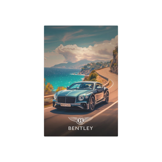 Bentley Coastal Cruise (Metal Art Sign)