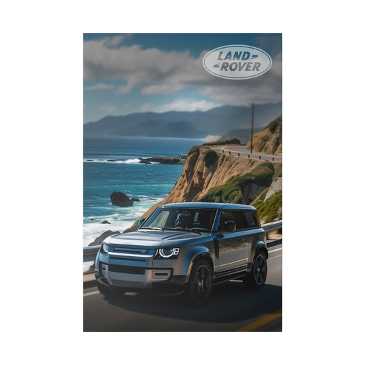 Land Rover Seaside Escape (Matte Canvas, Stretched)