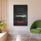 Luxury black Audi (Metal Art Sign)