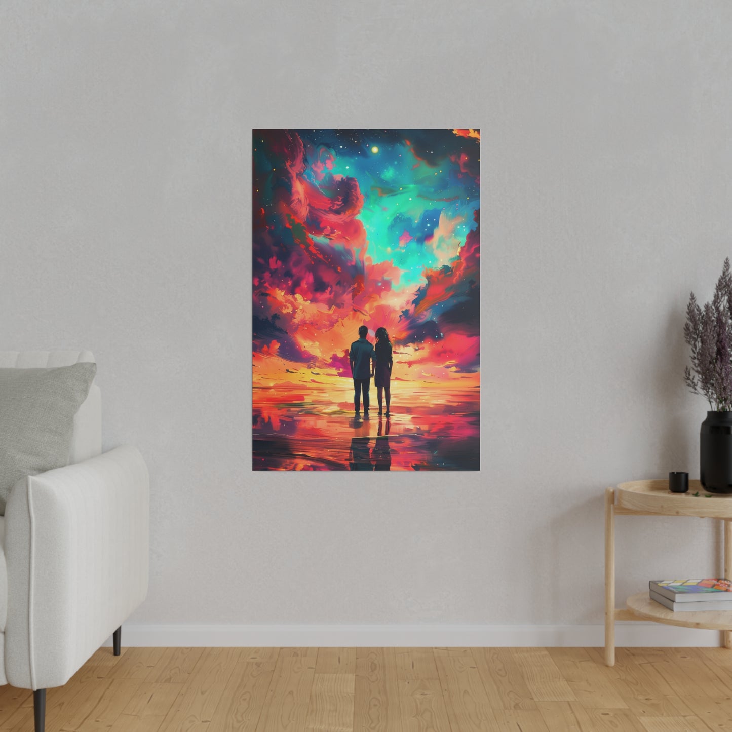 Celestial Romance (Matte Canvas, Stretched)