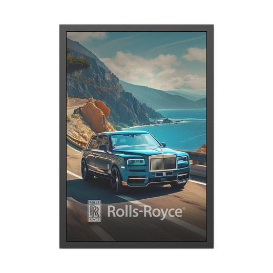 Rolls-Royce Cliffside Journey (Framed Paper Posters)