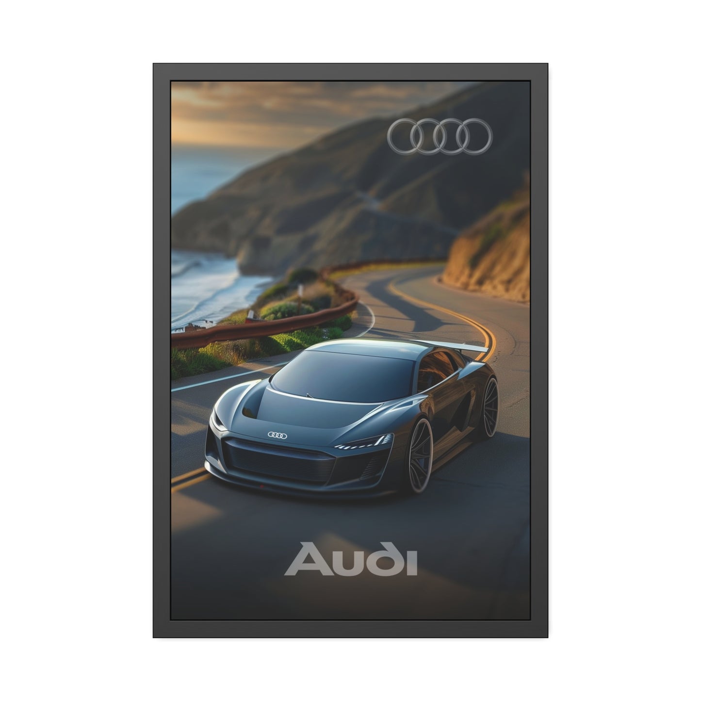 Audi Luxury and Style (Framed Paper Posters)