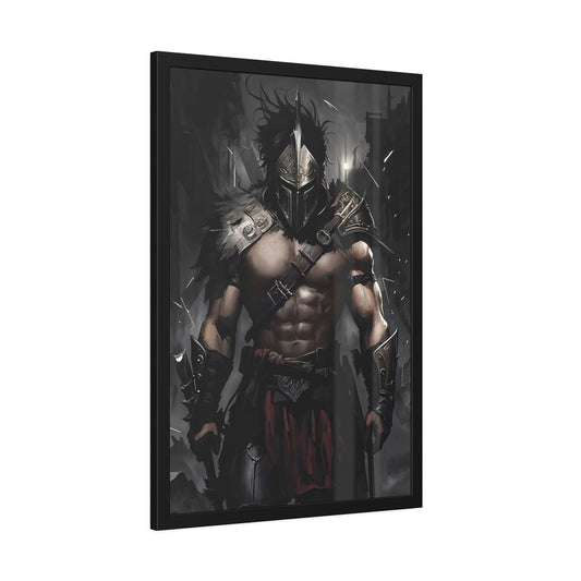 Warrior's Resolve (Framed Paper Posters)