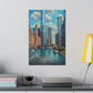 Chicago Skyline (Matte Canvas, Stretched)