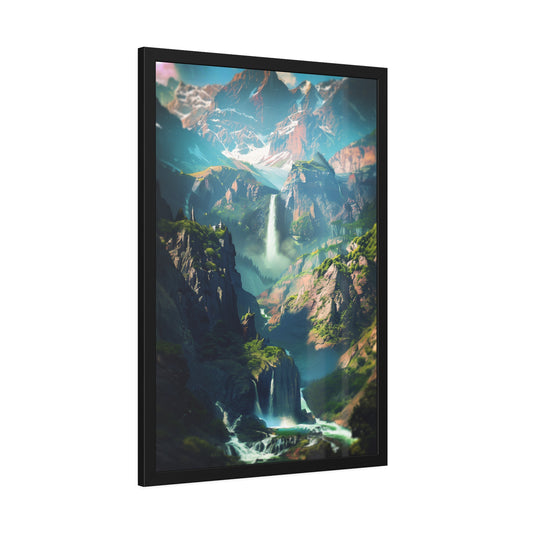 Majestic Mountain (Framed Paper Posters)