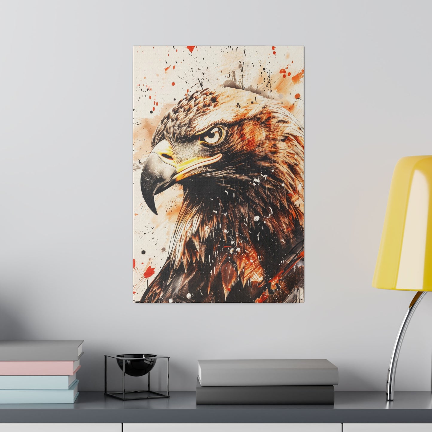 Fierce Eagle (Matte Canvas, Stretched)