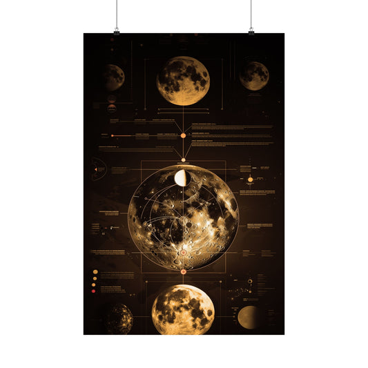 Lunar Phenomena (Matte Vertical Posters)