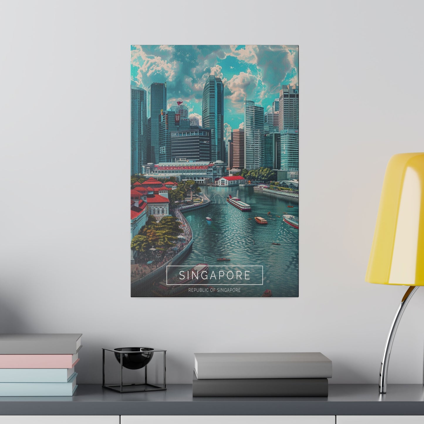 Singapore Symphony (Matte Canvas, Stretched)