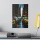 New York Streets: Urban Pulse (Matte Canvas, Stretched)