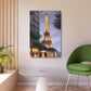 Parisian Twilight (Metal Art Sign)