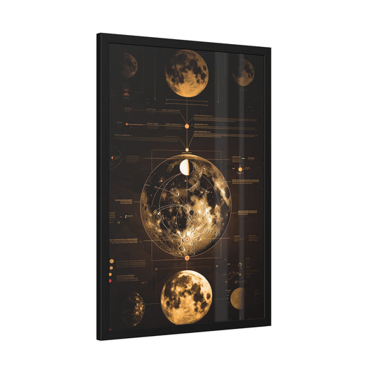 Lunar Phenomena (Framed Paper Posters)