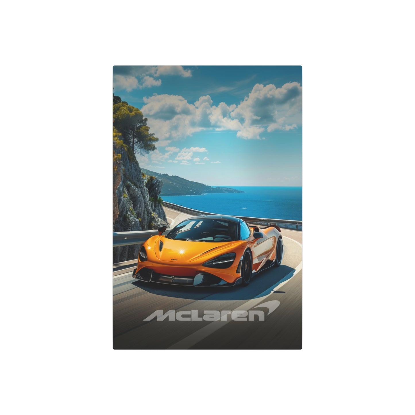 Fast McLaren (Metal Art Sign)