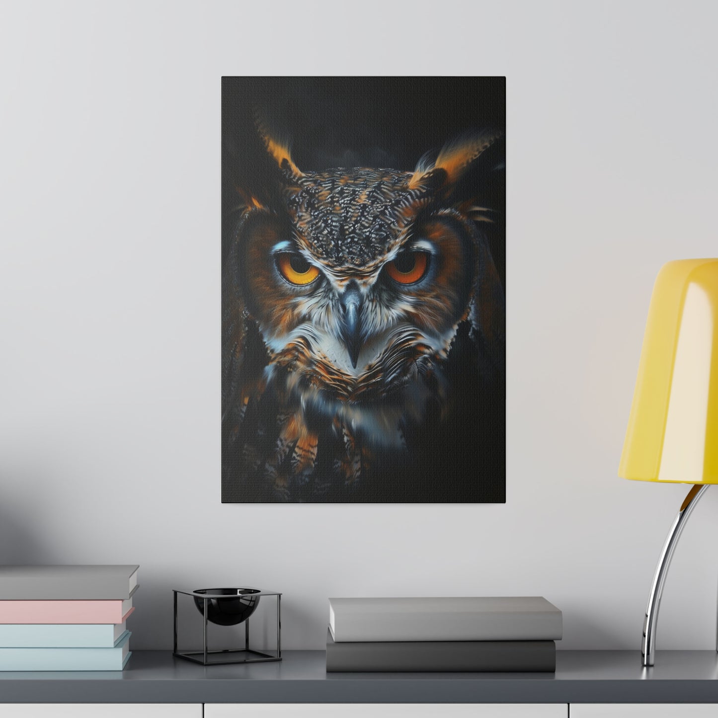 Intense Gaze (Matte Canvas, Stretched)