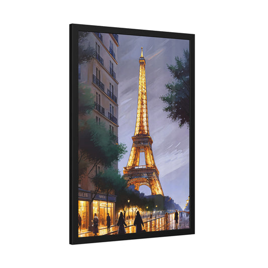 Parisian Twilight (Framed Paper Posters)