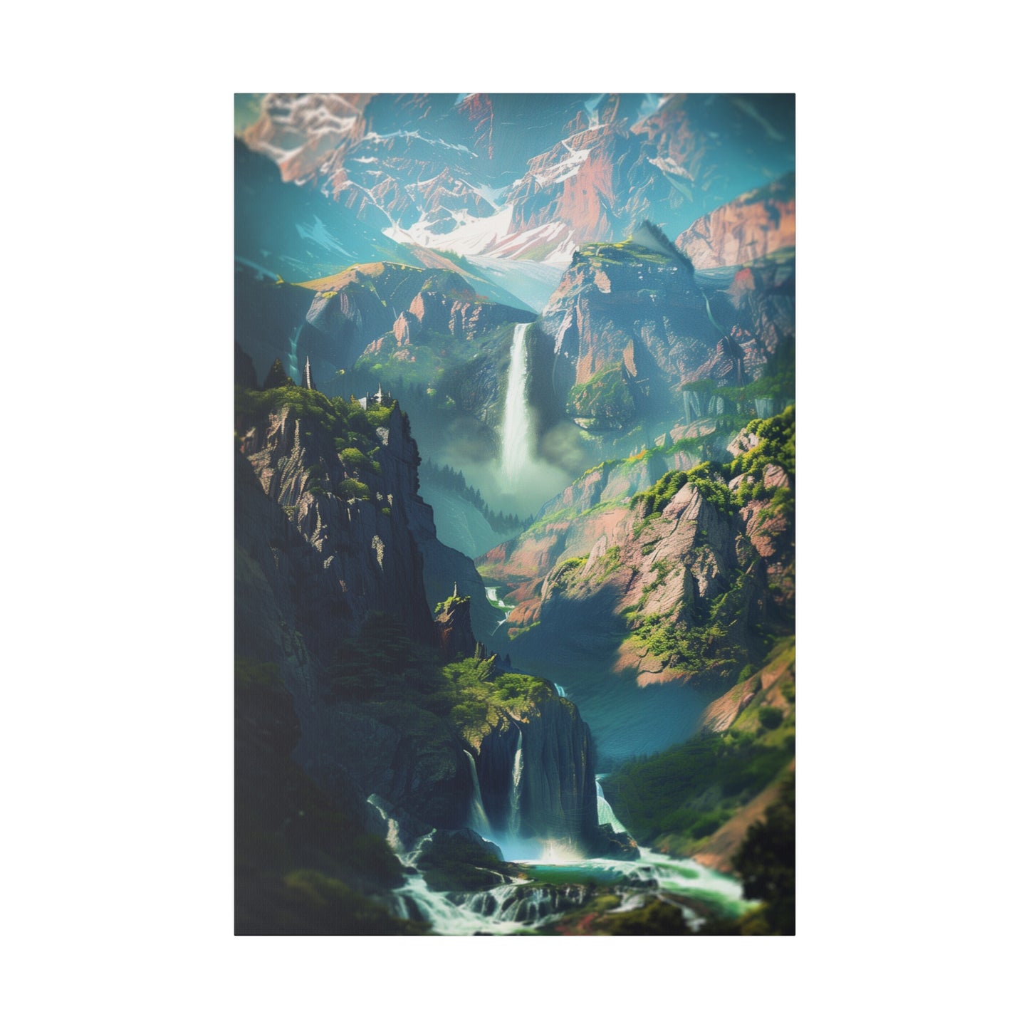 Majestic Mountain (Matte Canvas, Stretched)