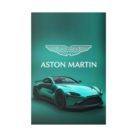 Luxury is Aston Martin (Matte Canvas, Stretched)