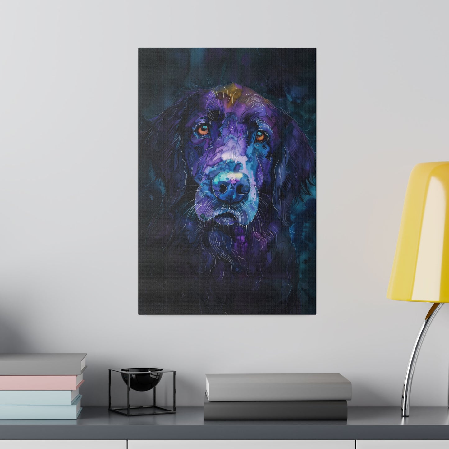 Dreamscape Canine – An Artistic Tribute (Matte Canvas, Stretched)