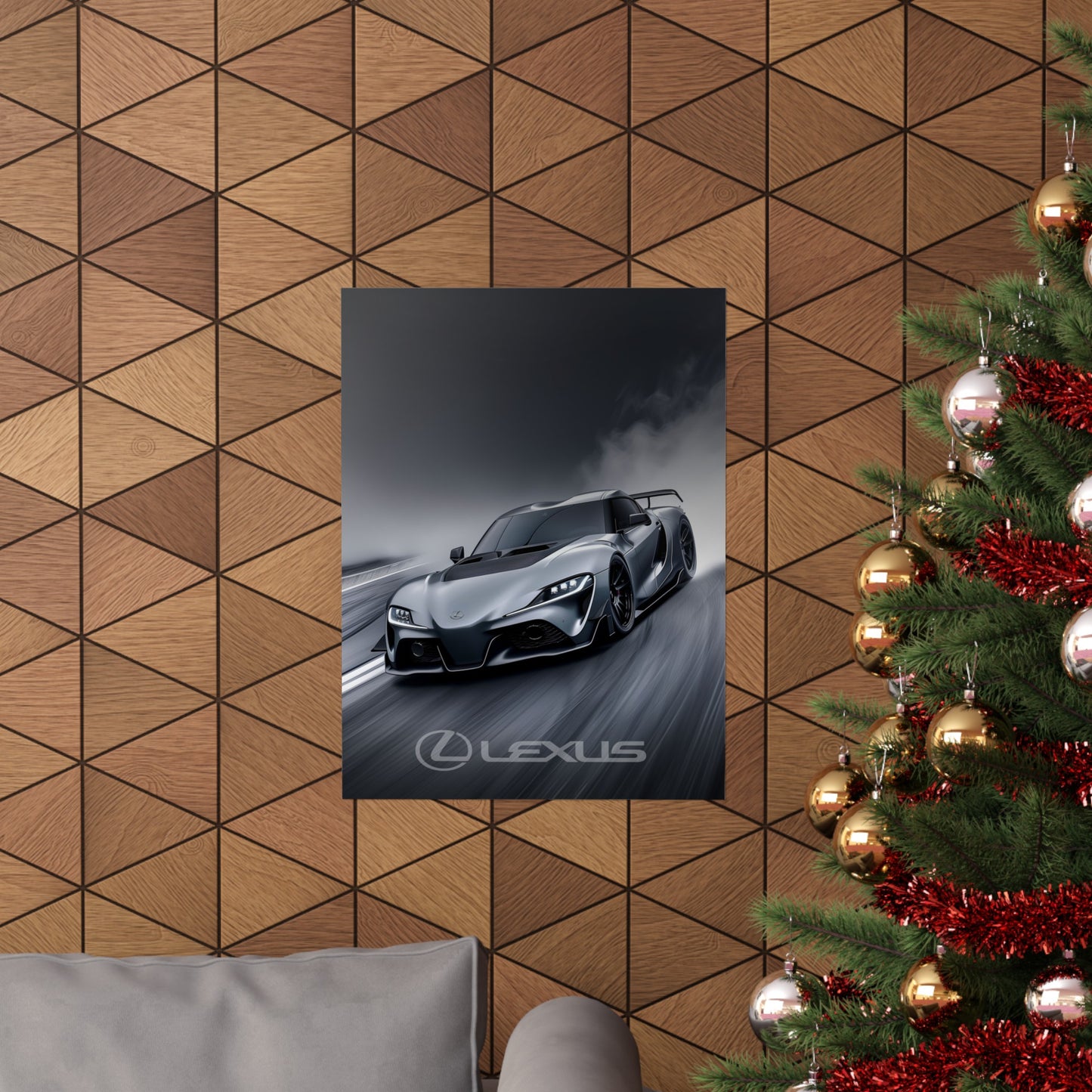 Imagine the Beauty and Speed of Lexus (Matte Vertical Posters)