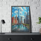 Chicago Skyline (Framed Paper Posters)