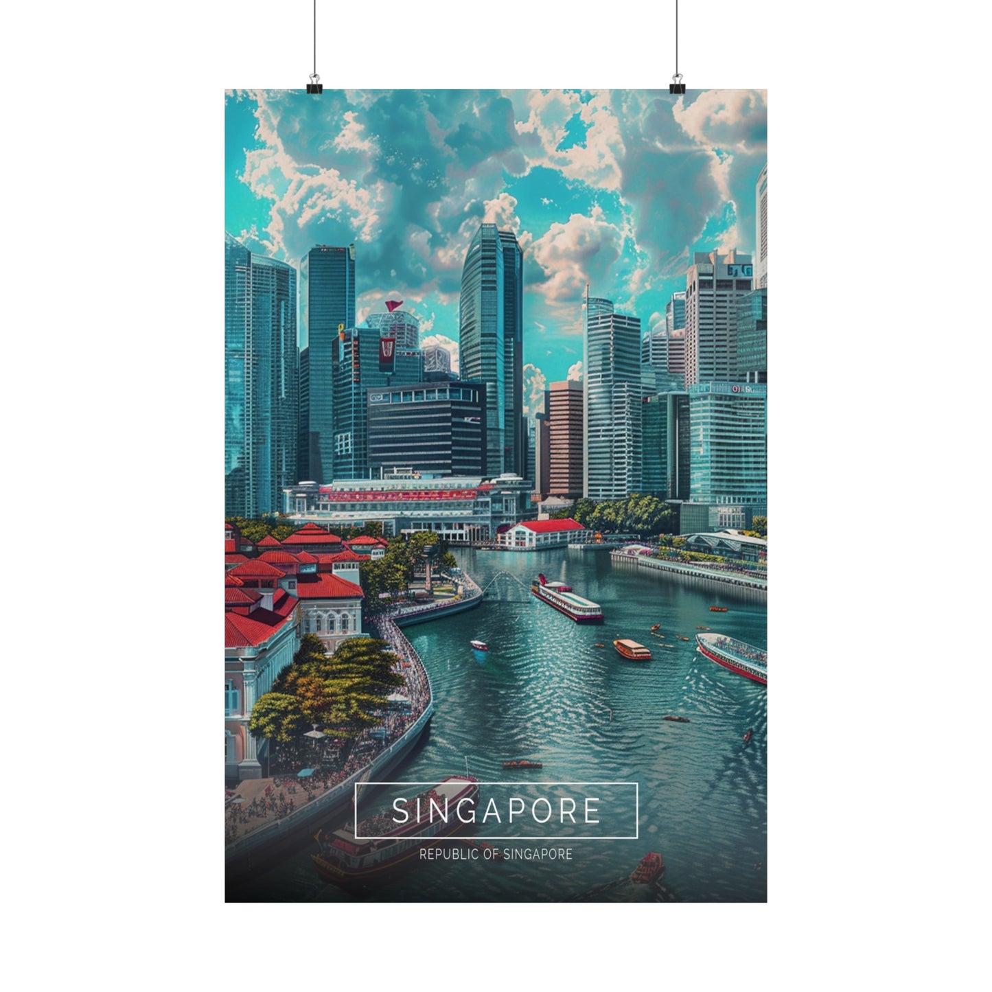 Singapore Symphony (Matte Vertical Posters)