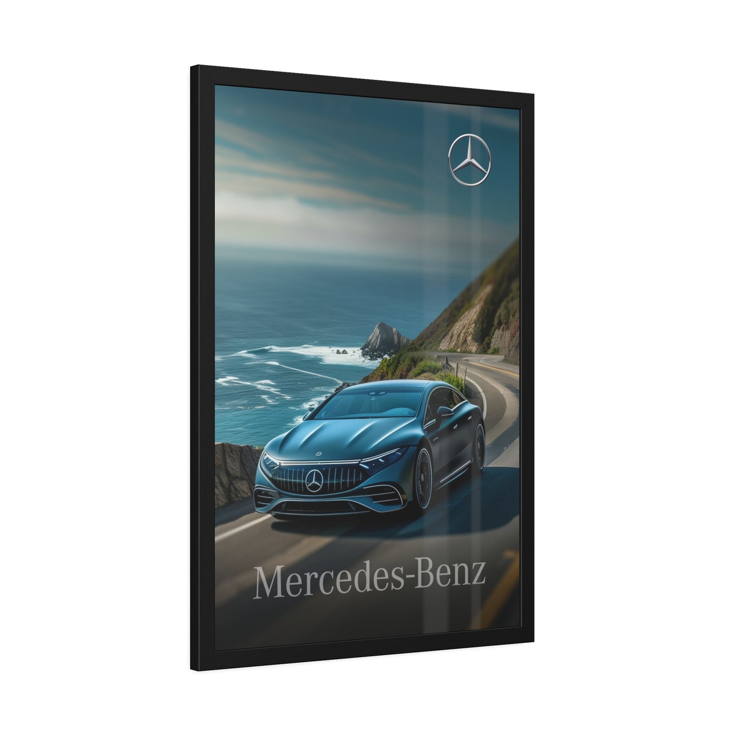 Mercedes-Benz Coastal Drive (Framed Paper Posters)