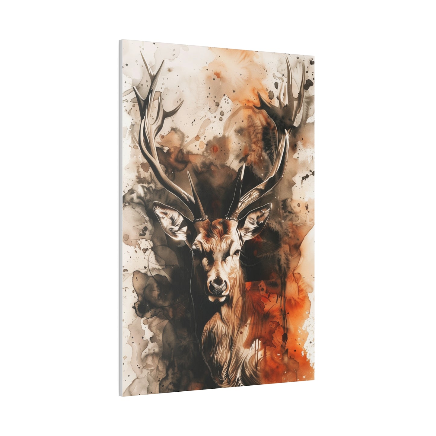 Majestic Stag (Matte Canvas, Stretched)