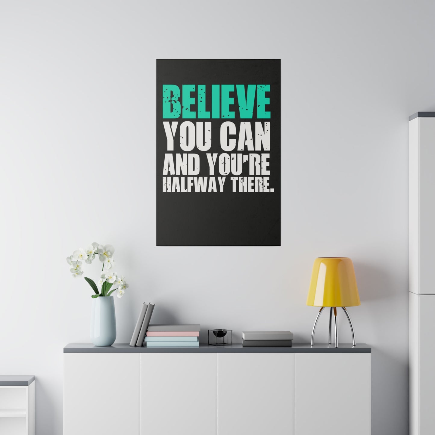 Believe You Can (Matte Canvas, Stretched)