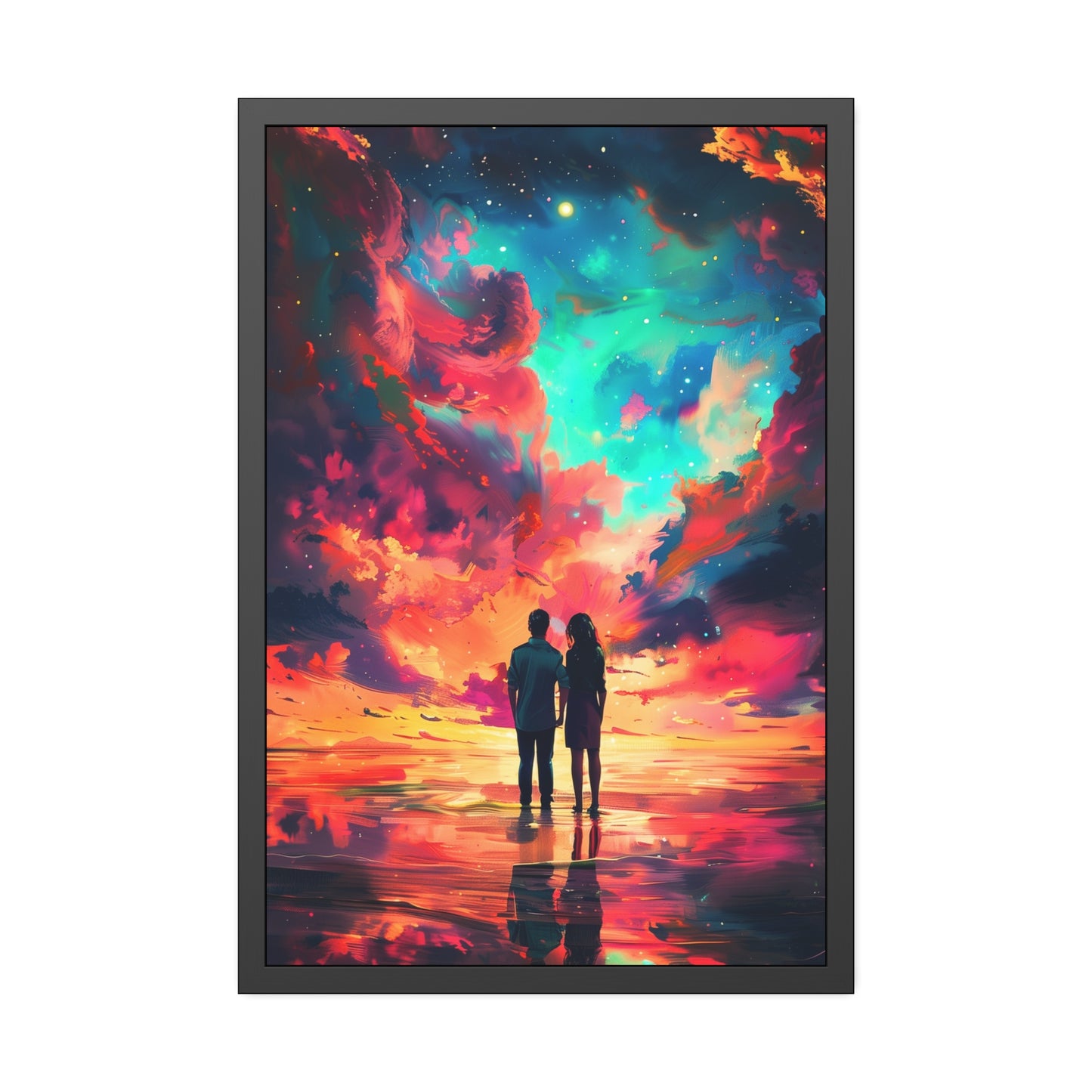 Celestial Romance (Framed Paper Posters)