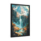 Mountain Waterfalls (Framed Paper Posters)