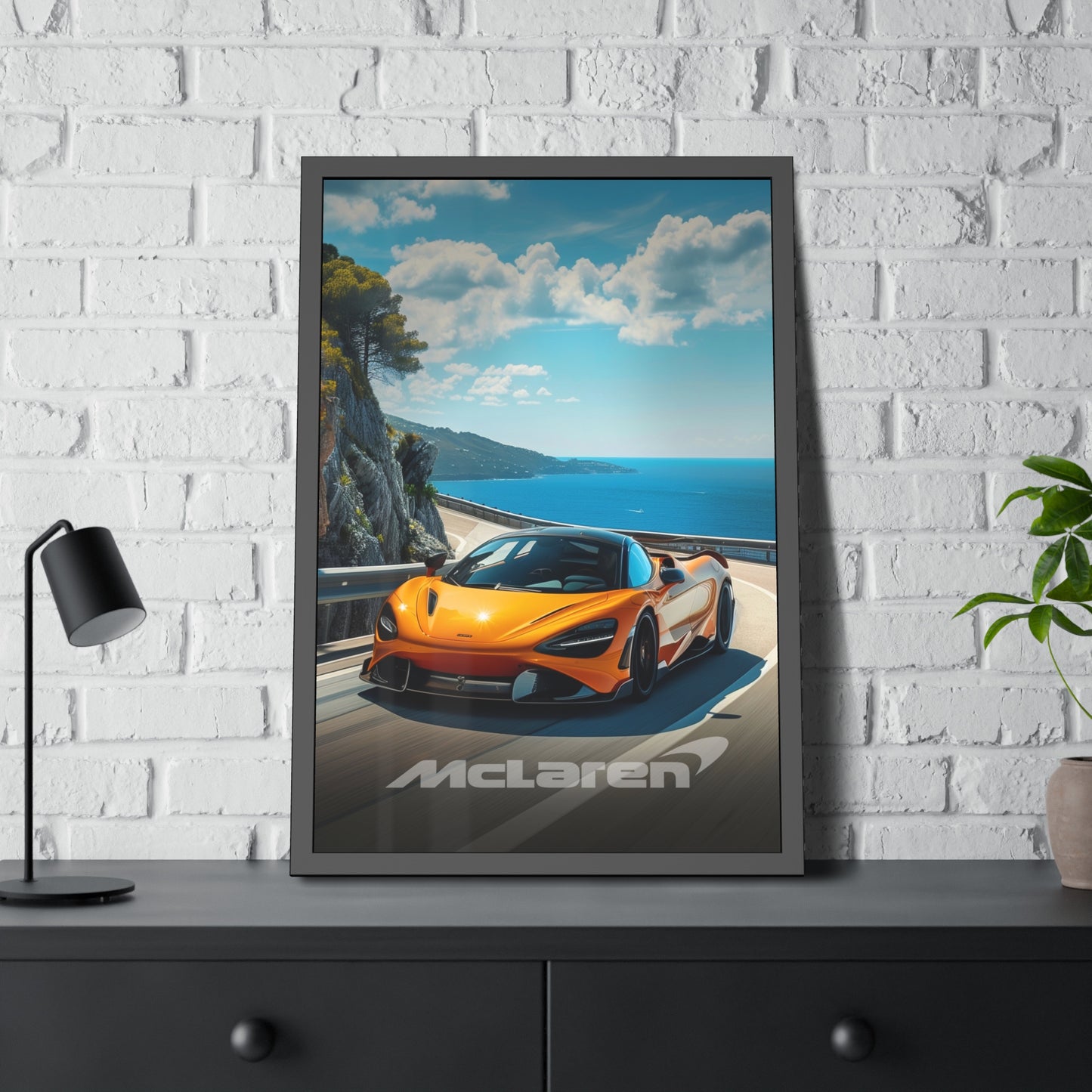 Fast McLaren (Framed Paper Posters)