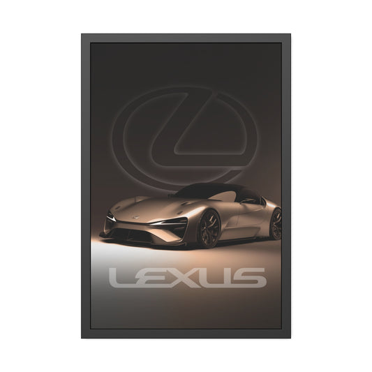 Gold Luxe Lexus (Framed Paper Posters)