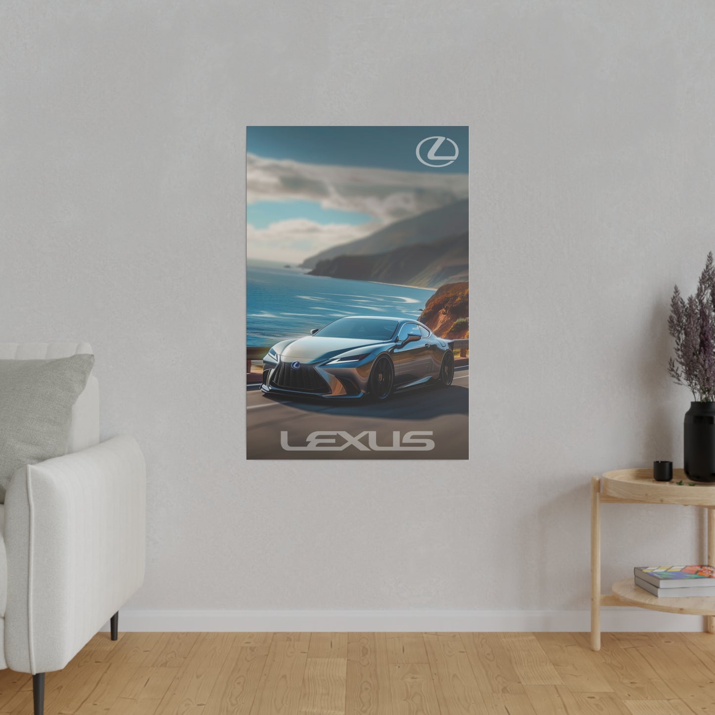 Lexus Grand Touring (Matte Canvas, Stretched)