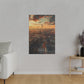 Berlin Skyline (Matte Canvas, Stretched)