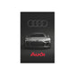 Luxury black Audi (Metal Art Sign)