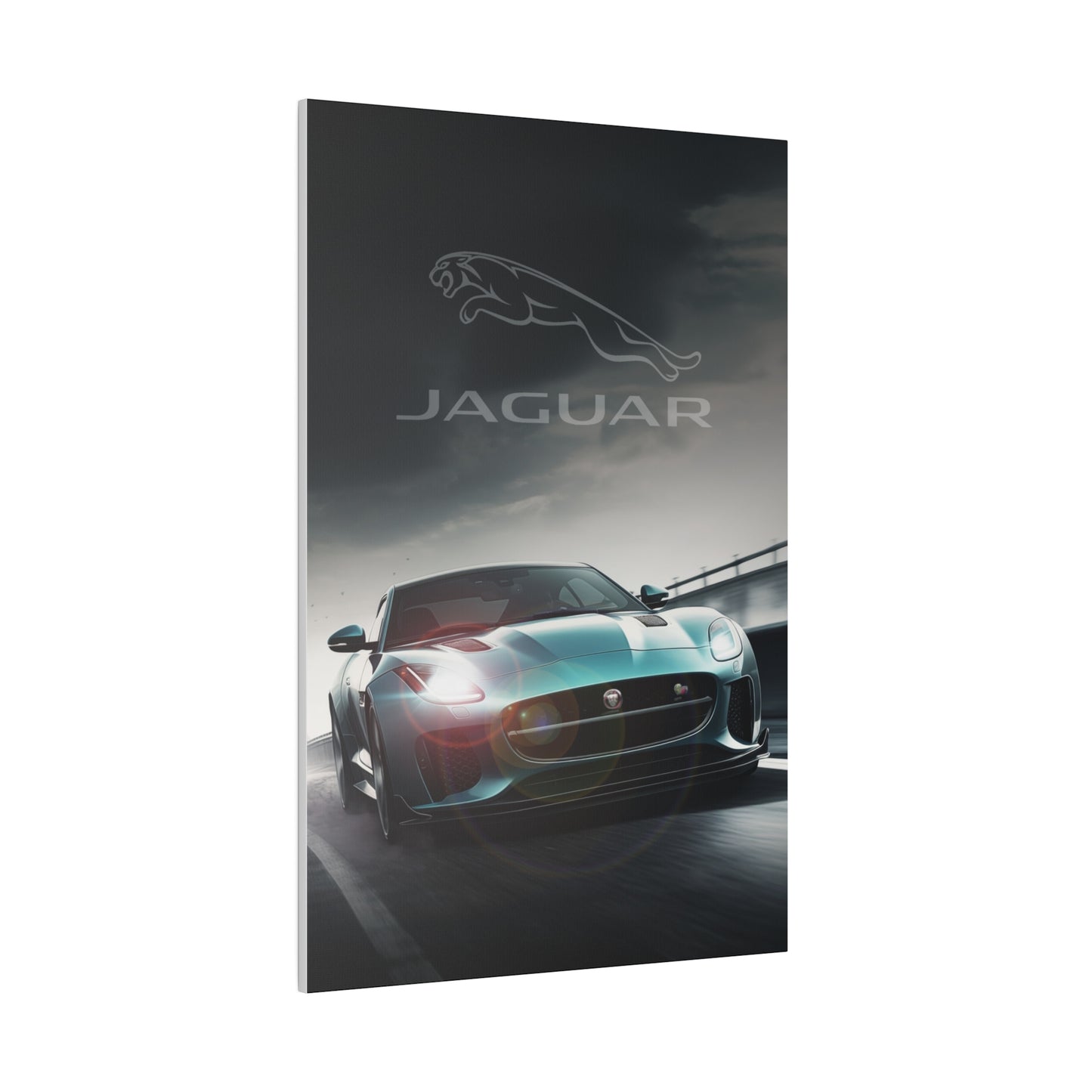 Aesthetics of Turquoise Jaguar (Matte Canvas, Stretched)