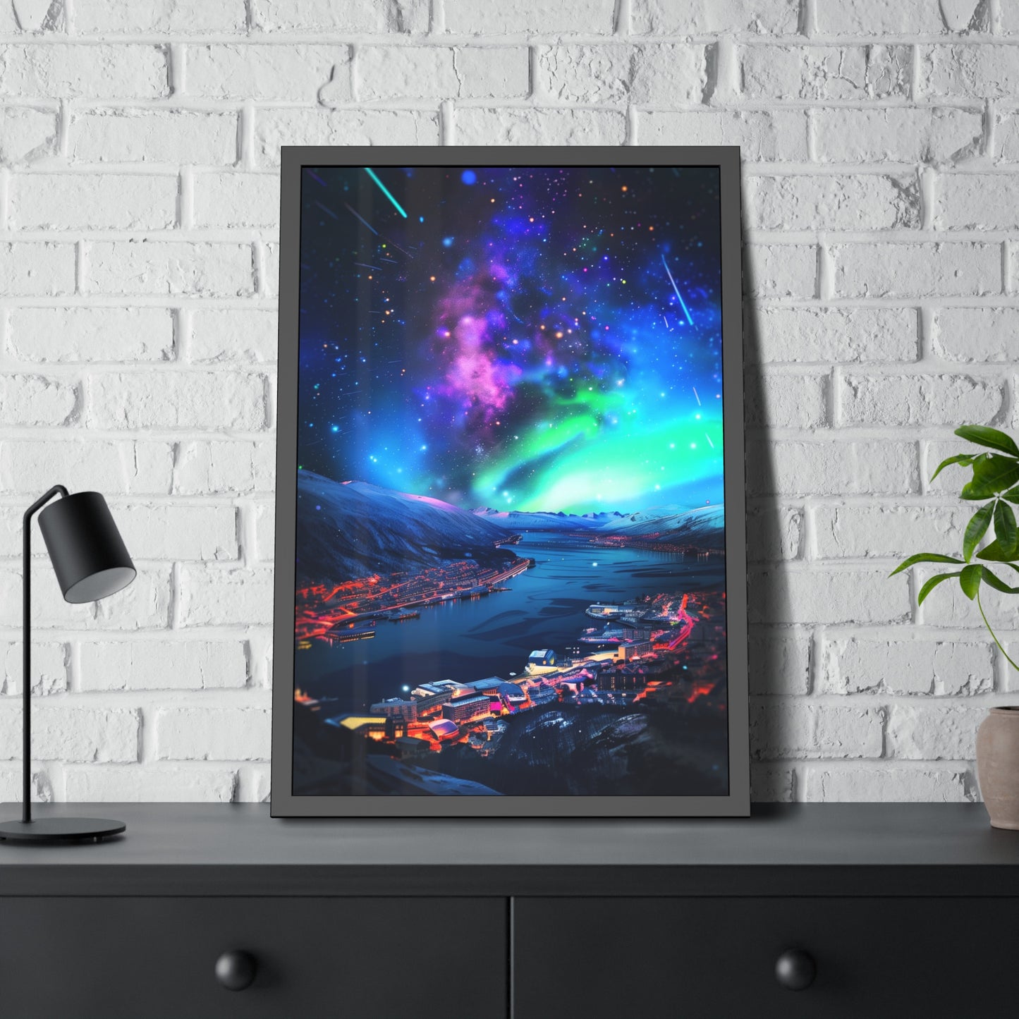 Cosmic Eruption (Framed Paper Posters)