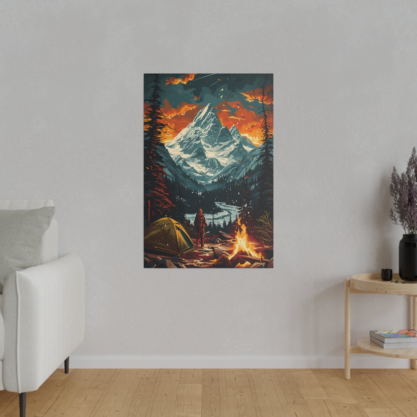 Alpine Echoes (Matte Canvas, Stretched)